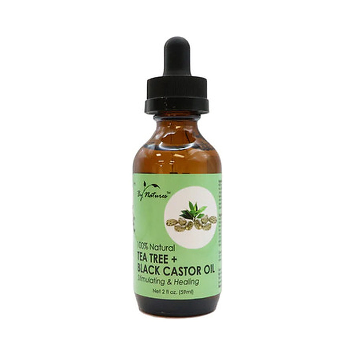 By Nature's Black Castor Tree Oil 2 Oz (Pack of 12)
