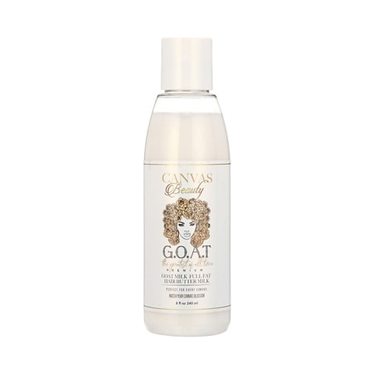 Canvas Beauty Goat Milk Hair Buttermilk 8 Oz (Pack of 6)