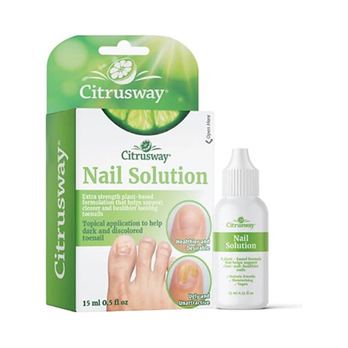Citrusway Nail Solution 0.5 Oz (Pack of 12)