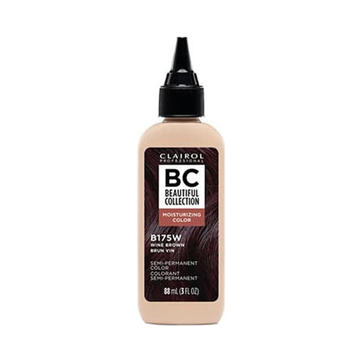 Clairol Beautiful Collection Wine Brown 3 Oz (Pack of 48)