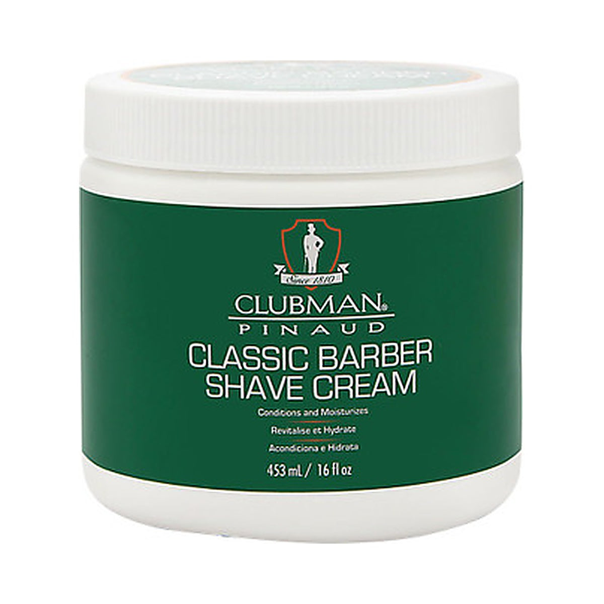 Clubman Pinaud Classic Barber Shave Cream 16 Oz (Pack of 12)