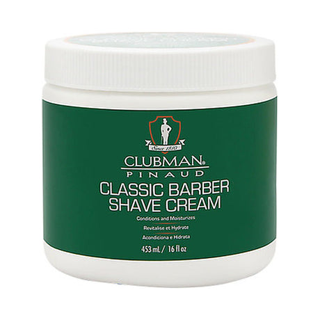 Clubman Pinaud Classic Barber Shave Cream 16 Oz (Pack of 12)