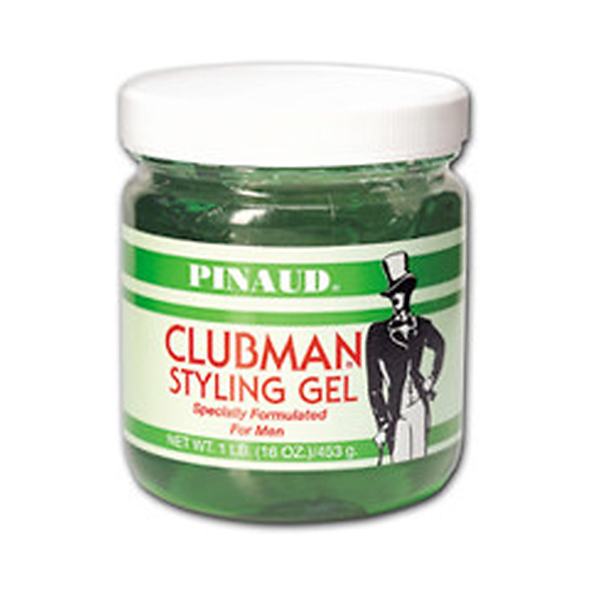 Clubman Pinaud Styling Gel Hard To Hold 16 Oz (Pack of 12)