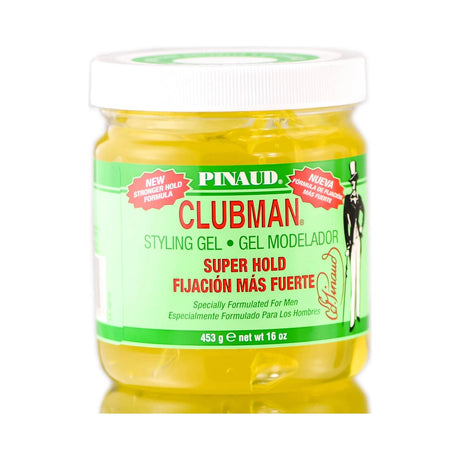 Clubman Pinaud Styling Gel Super Hold 16 Oz (Pack of 12)