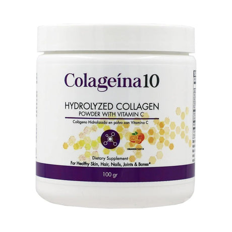 Colageina 10 Hydrolyzed Collagen Powder 3.5 Oz (Pack of 24)