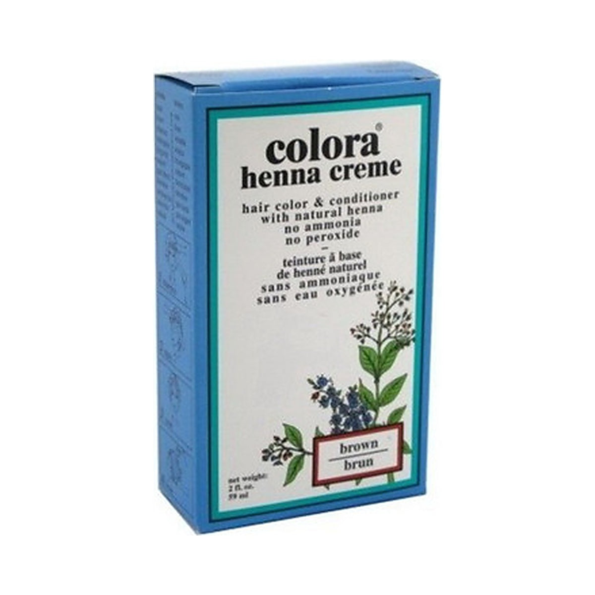 Colora Henna Creme Hair Color Brown 2 Oz (Pack of 12)