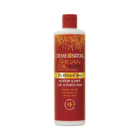 Creme of Nature Argan Oil Curl Activator Creme 12 Oz (Pack of 12)