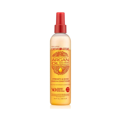 Creme of Nature Argan Oil Leave-In Conditioner 8.45 Oz (Pack of 12)