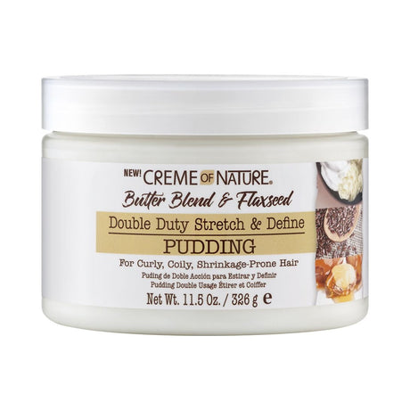 Creme of Nature Butter Blend Flaxseed Styling Pudding 11.5 Oz (Pack of 6) - view 2