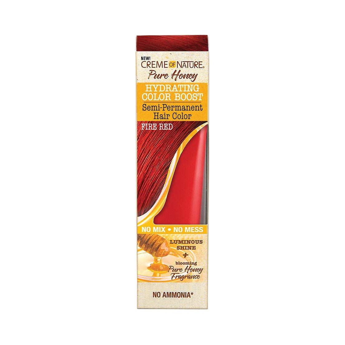 Creme of Nature Pure Honey Fire Red 3 Oz (Pack of 12) - view 2