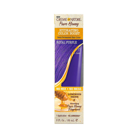 Creme of Nature Pure Honey Royal Purple 3 Oz (Pack of 12)