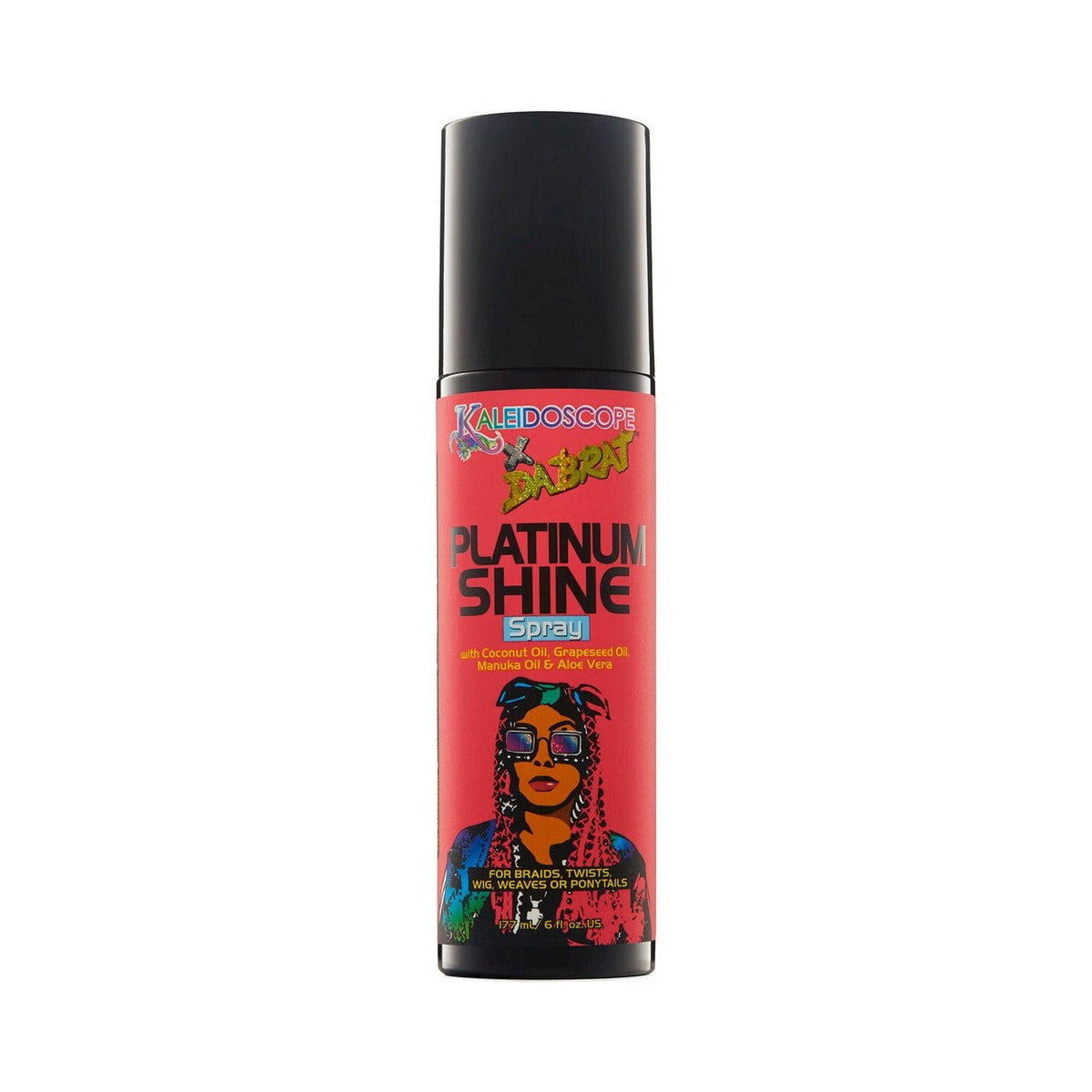 Kaleidoscope Da Brat Platinum Shine Spray 6 Oz (Pack of 6)