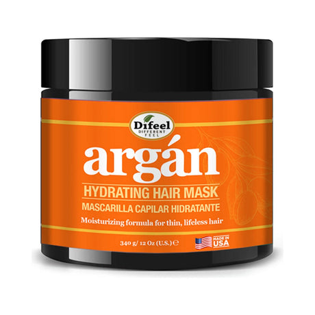 Difeel Argan Hydrating Hair Mask 12 Oz (Pack of 24)