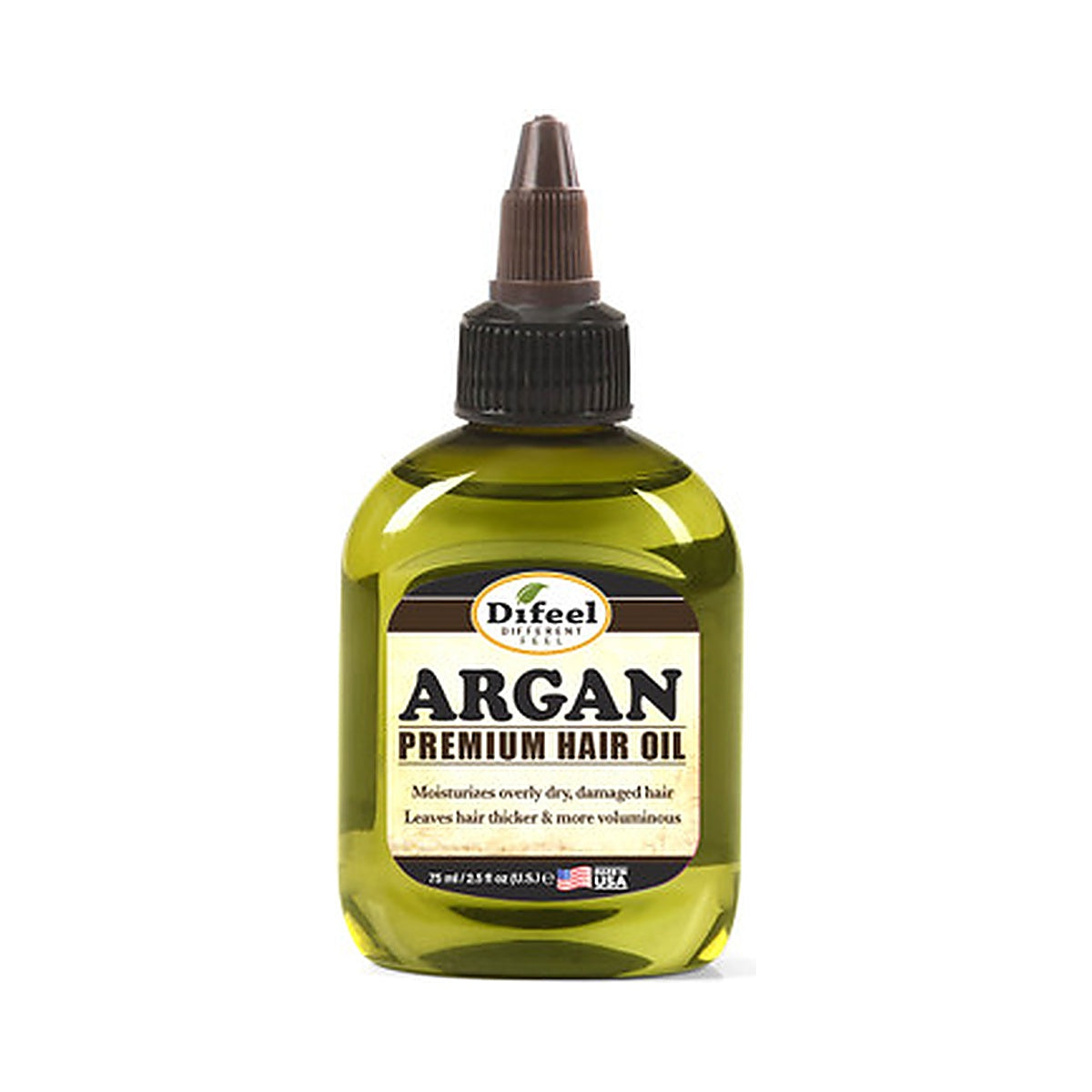Difeel Argan Hydrating Premium Hair Oil 2.5 Oz (Pack of 24)