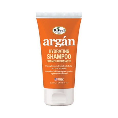 Difeel Argan Hydrating Shampoo 2.5 Oz (Pack of 24)