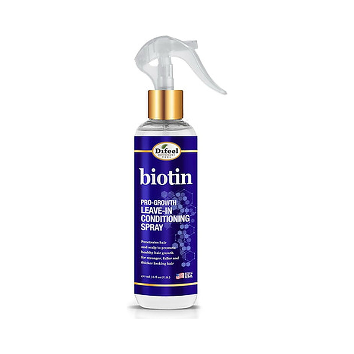 Difeel Biotin Leave-In/Instant Spray 8 Oz (Pack of 12)