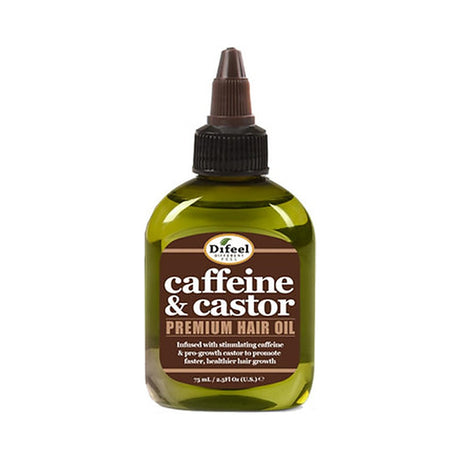 Difeel Caffeine & Castor Premium Hair Oil 2.5 Oz (Pack of 24)