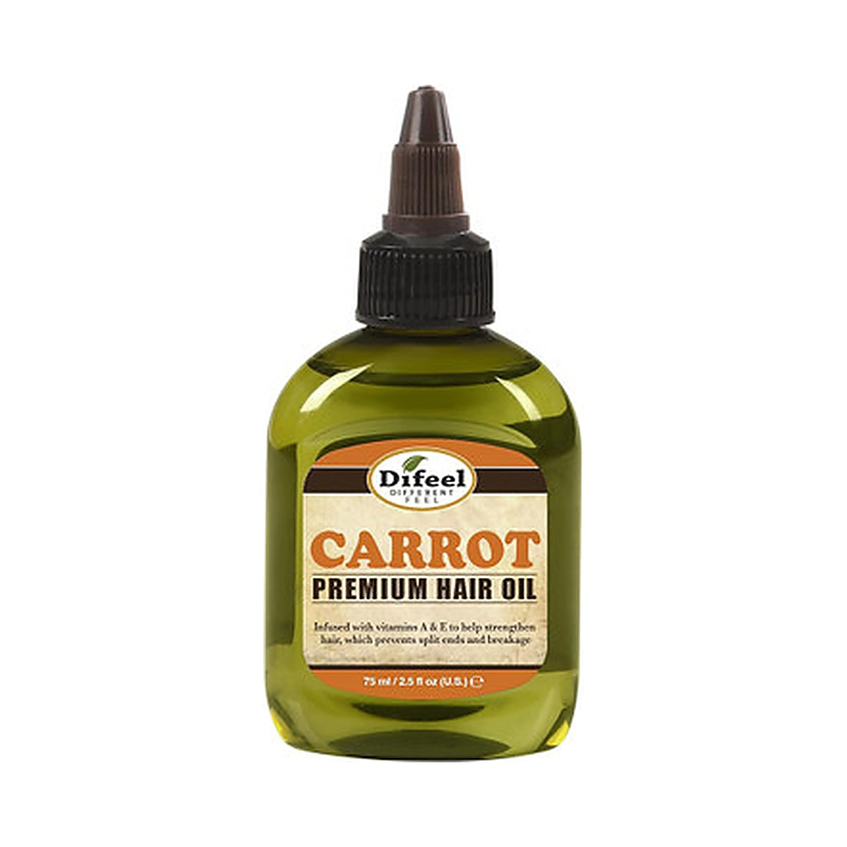 Difeel Premium Carrot Hair Oil 2.5 Oz (Pack of 24)