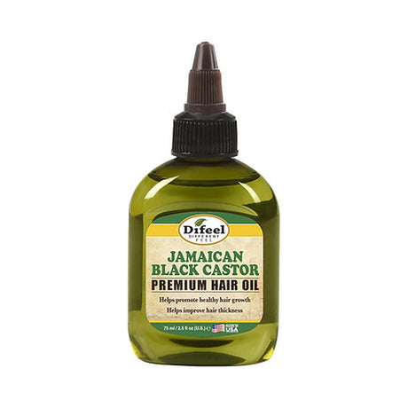 Difeel Premium Oil Jamaican Black Castor Oil 2.5 Oz (Pack of 24)