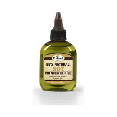 Difeel Premium Natural Hair Oil Soy 2.5 Oz (Pack of 24)