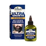 Difeel Mens Ultra Growth Basil and Castor Beard Oil 2.5 Oz (Pack of 24)