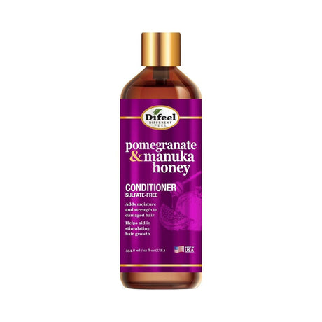 Difeel Pomegranate & Manuka Honey Conditioner 33.8 Oz (Pack of 6)