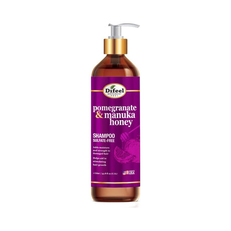 Difeel Pomegranate & Manuka Honey Shampoo 12 Oz (Pack of 12)
