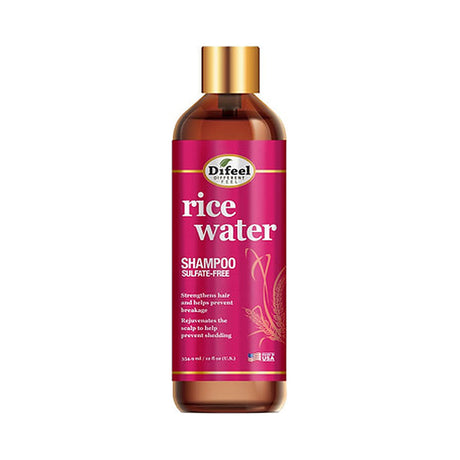Difeel Rice Water Shampoo 12 Oz (Pack of 12)