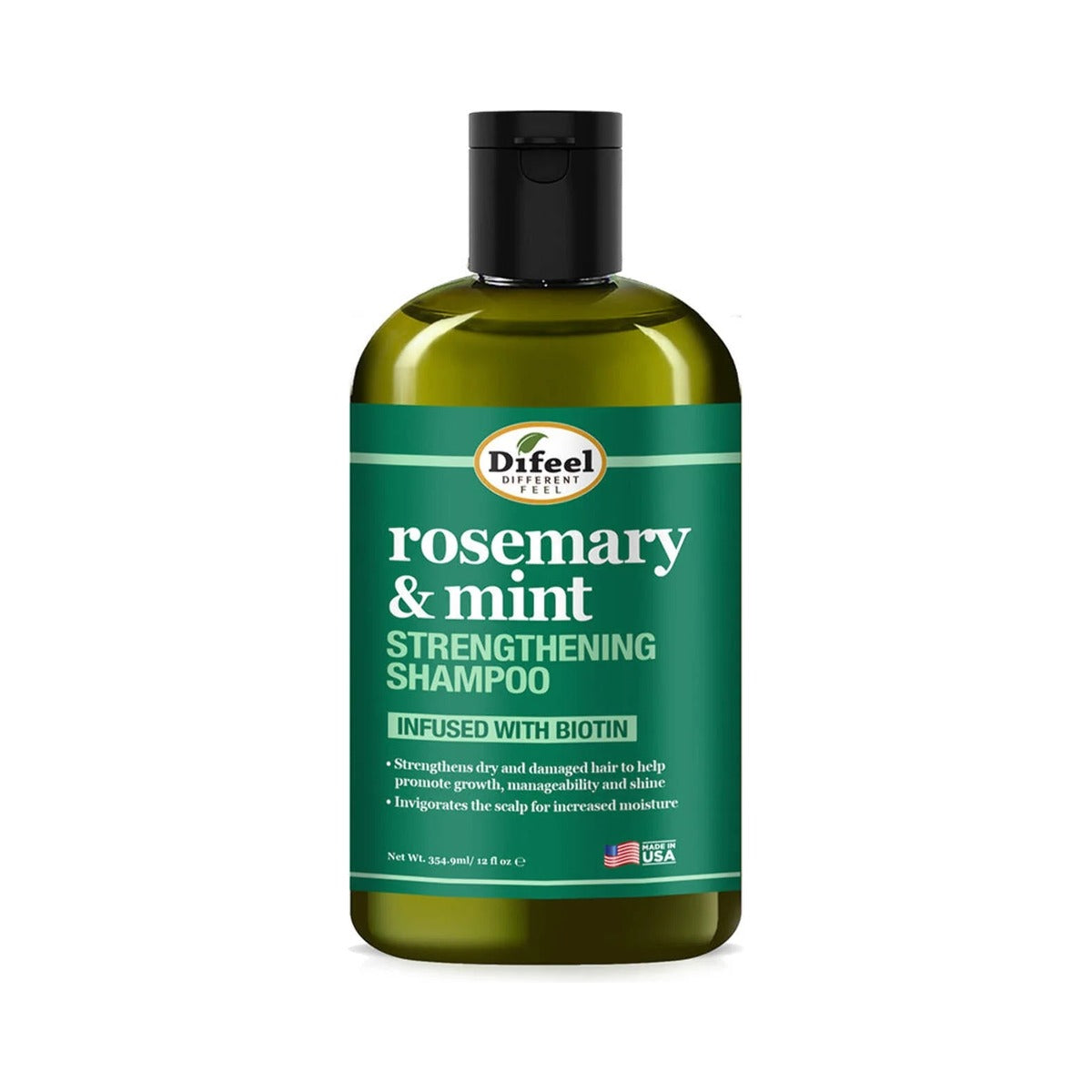 Difeel Rosemary Mint Shampoo 12 Oz (Pack of 12)