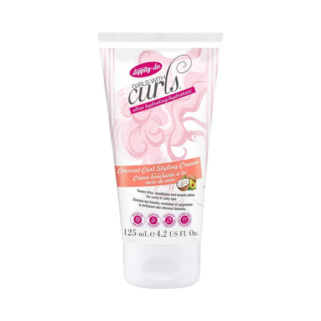 Dippity-Do Girls With Curls Coconut Curl Cream 4.2 Oz (Pack of 6)