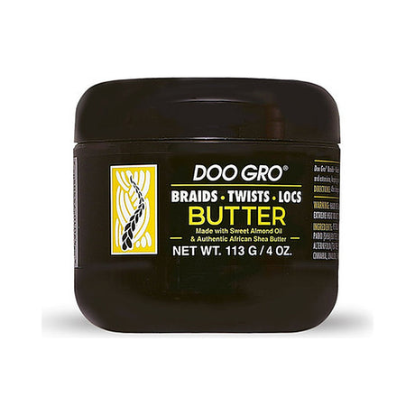 Doo Gro Braids Twists Locs Butter 4 Oz (Pack of 12)