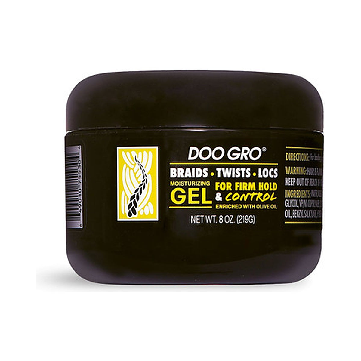 Doo Gro Braids Twists Locs Moisturizing Gel 8 Oz (Pack of 12)