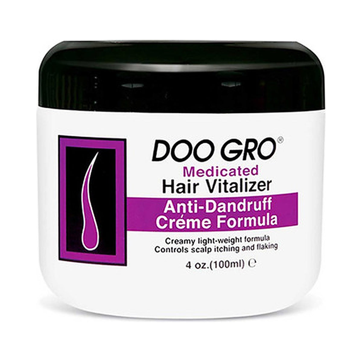 Doo Gro Anti-Dandruff Vitalizer Cream 4 Oz (Pack of 12)