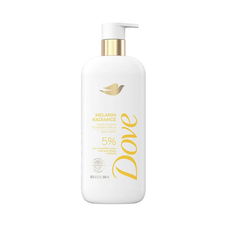 Dove Melanin Radiance Body Wash 18.5 Oz (Pack of 4)