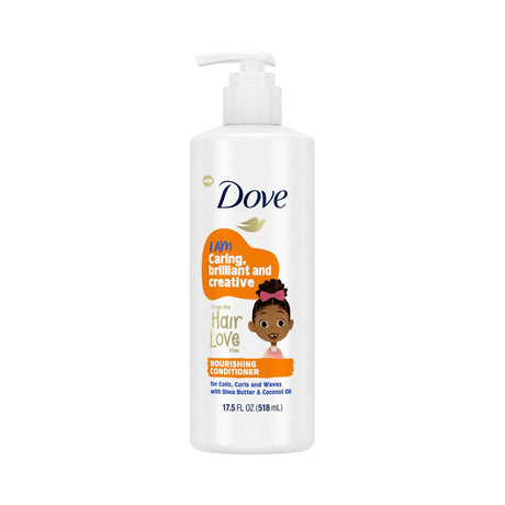 Dove Beauty Kids Nourishing Conditioner 17.5 Oz (Pack of 4)