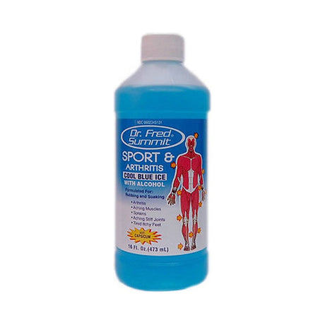 Dr. Fred Summit Arthritis & Sport Cool Blue Ice Rub 16 Oz (Pack of 12)