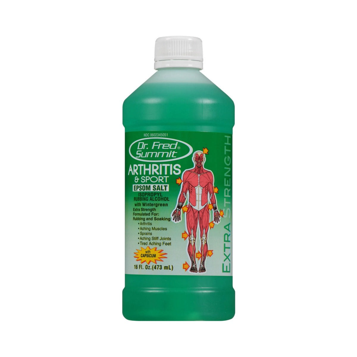 Dr. Fred Summit Epsom Salt 16 Oz (Pack of 12)