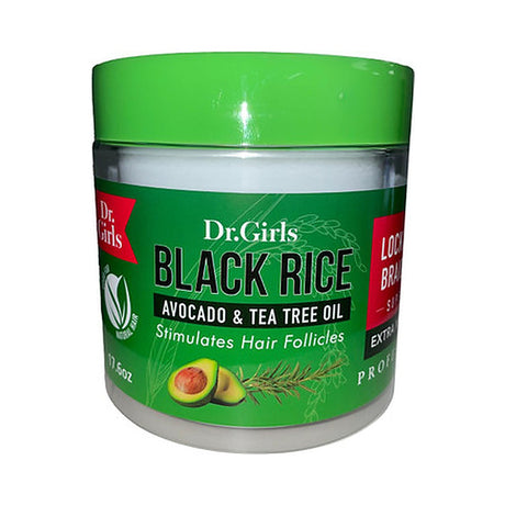 Dr. Girls Braid Gel Avocado 17.6 Oz (Pack of 24)