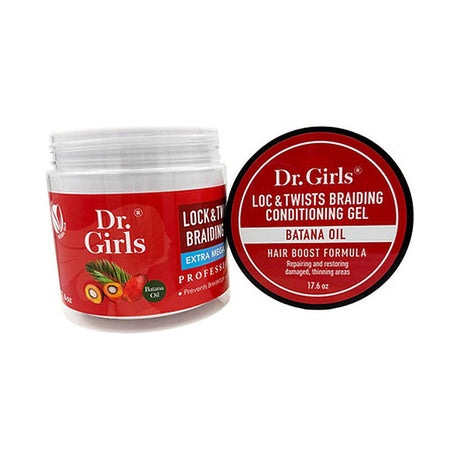 Dr. Girls Braid Gel Batana 17.6 Oz (Pack of 24)