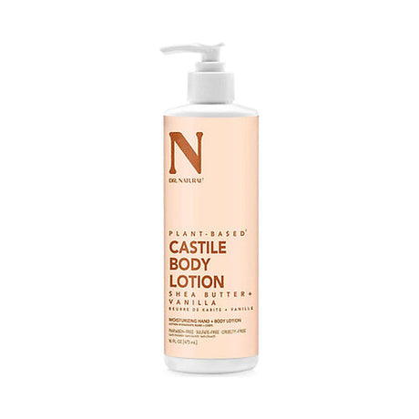 Dr. Natural Castile Body Lotion Shea Butter + Vanilla (Pack of 6)