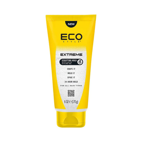 Eco Style Extreme Sculpting Hold Styling Gel 6 Oz (Pack of 6)