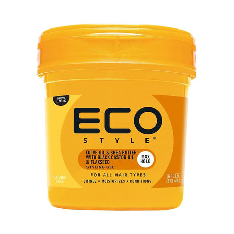 Eco Style Gold Styling Gel 16 Oz (Pack of 6)