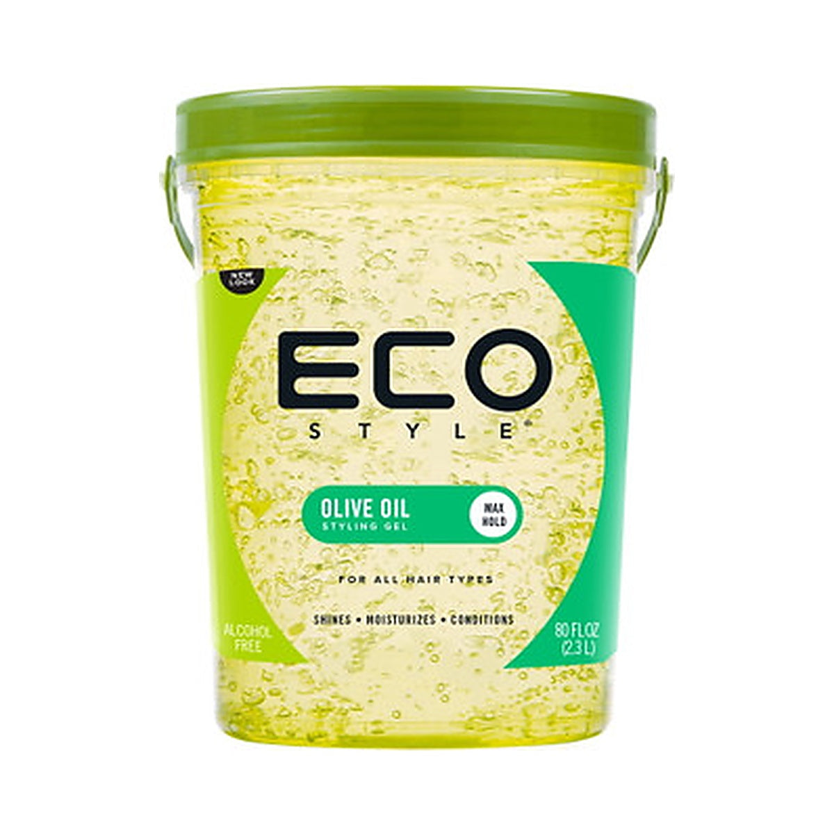 Estyle Eco Olive Oil Styling Gel 80 Oz (Pack of 6)