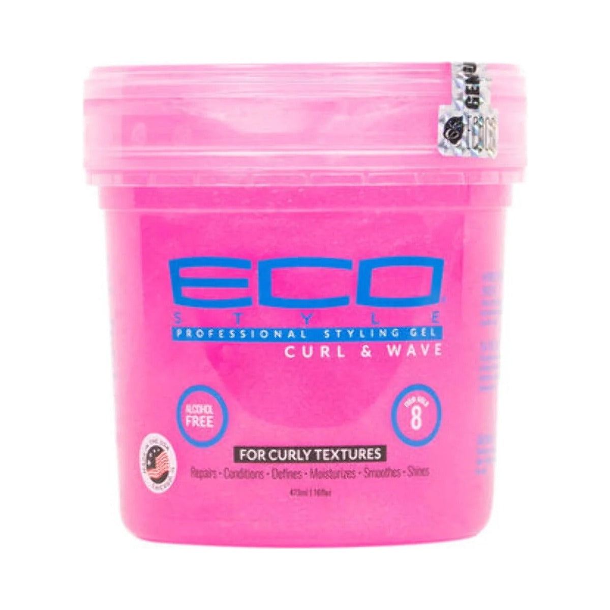Eco Style Curl & Wave Gel 32 Oz (Pack of 6)