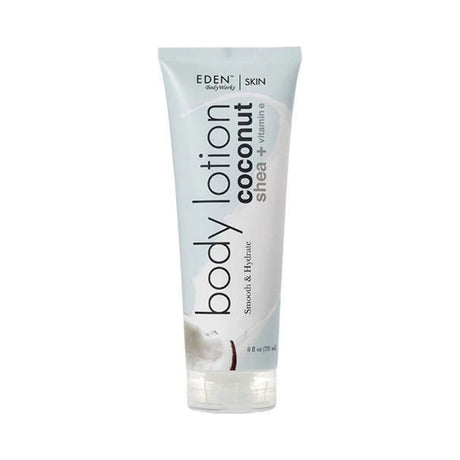 Eden BodyWorks Coconut Shea Body Lotion 8 Oz (Pack of 6)