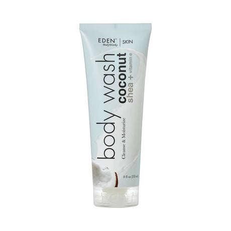 Eden BodyWorks Coconut Shea Body Wash 8 Oz (Pack of 6)