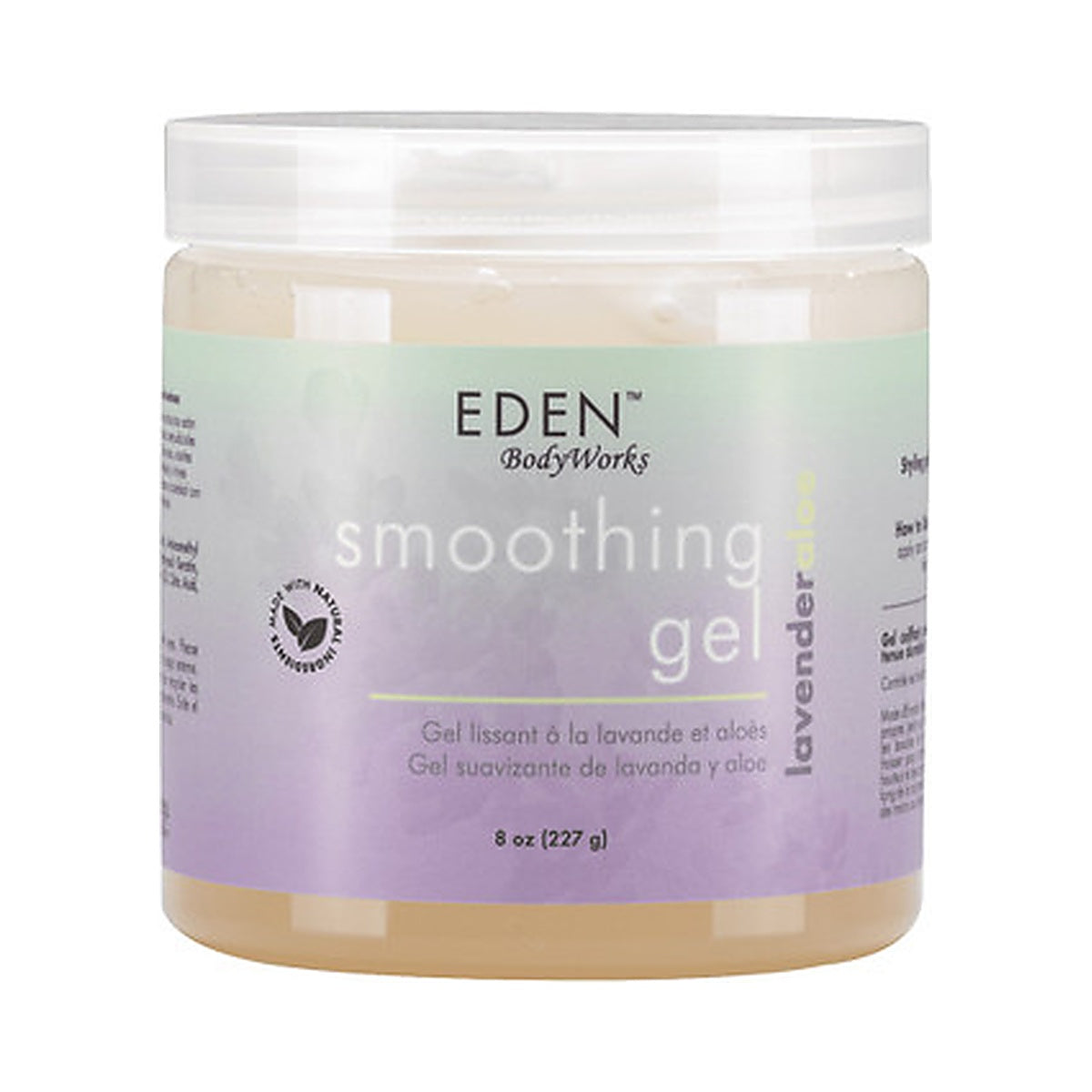 Eden BodyWorks Lavender Aloe Smoothing Gel 8 Oz (Pack of 6)