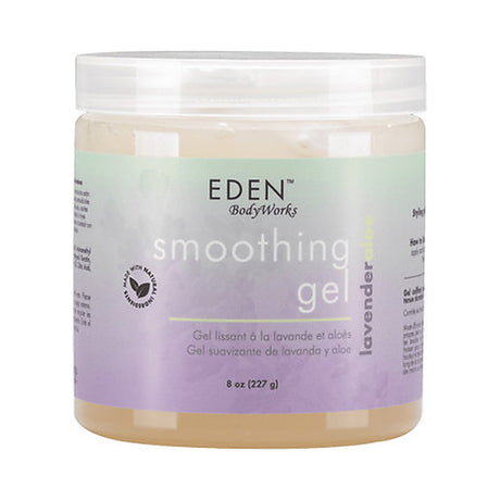 Eden BodyWorks Lavender Aloe Smoothing Gel 8 Oz (Pack of 6)
