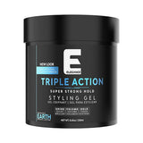 Elegance Triple Action Strong Hold Hair Gel 8.8 Oz (Pack of 12)