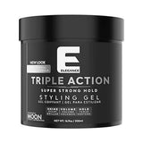 Elegance Triple Action Gel Strong Hold 16.9 Oz (Pack of 12)